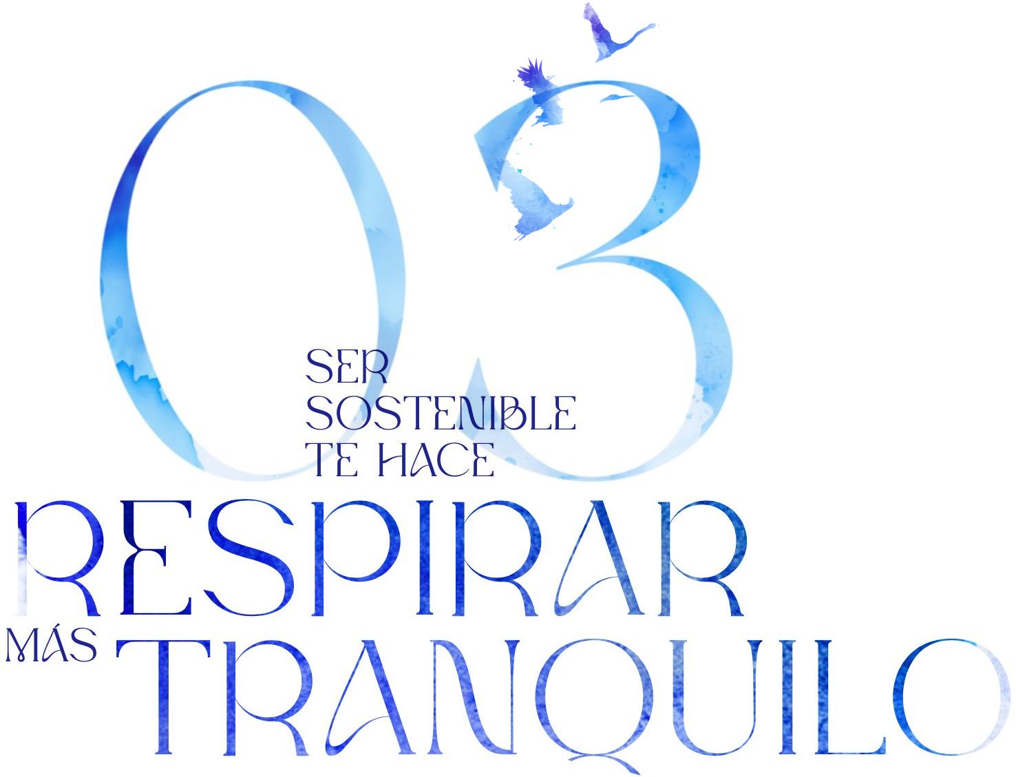 Ser sostenible te hace respirar más tranquilo