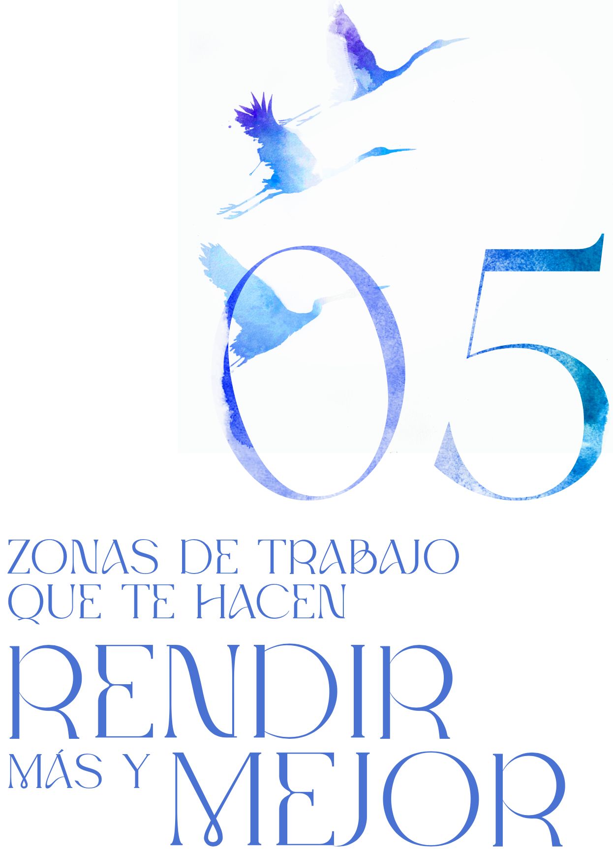 Zonas de trabajo que te hacen rendir más y mejor