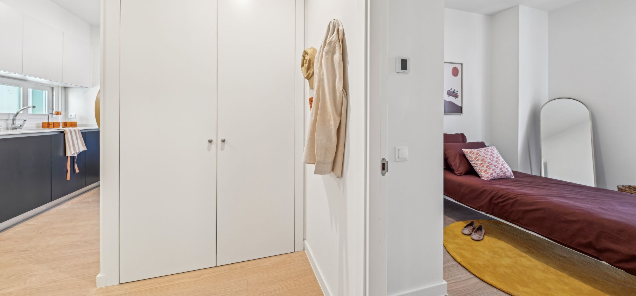 Zonas comunes en piso de alquiler | Casa Dumont | Getafe