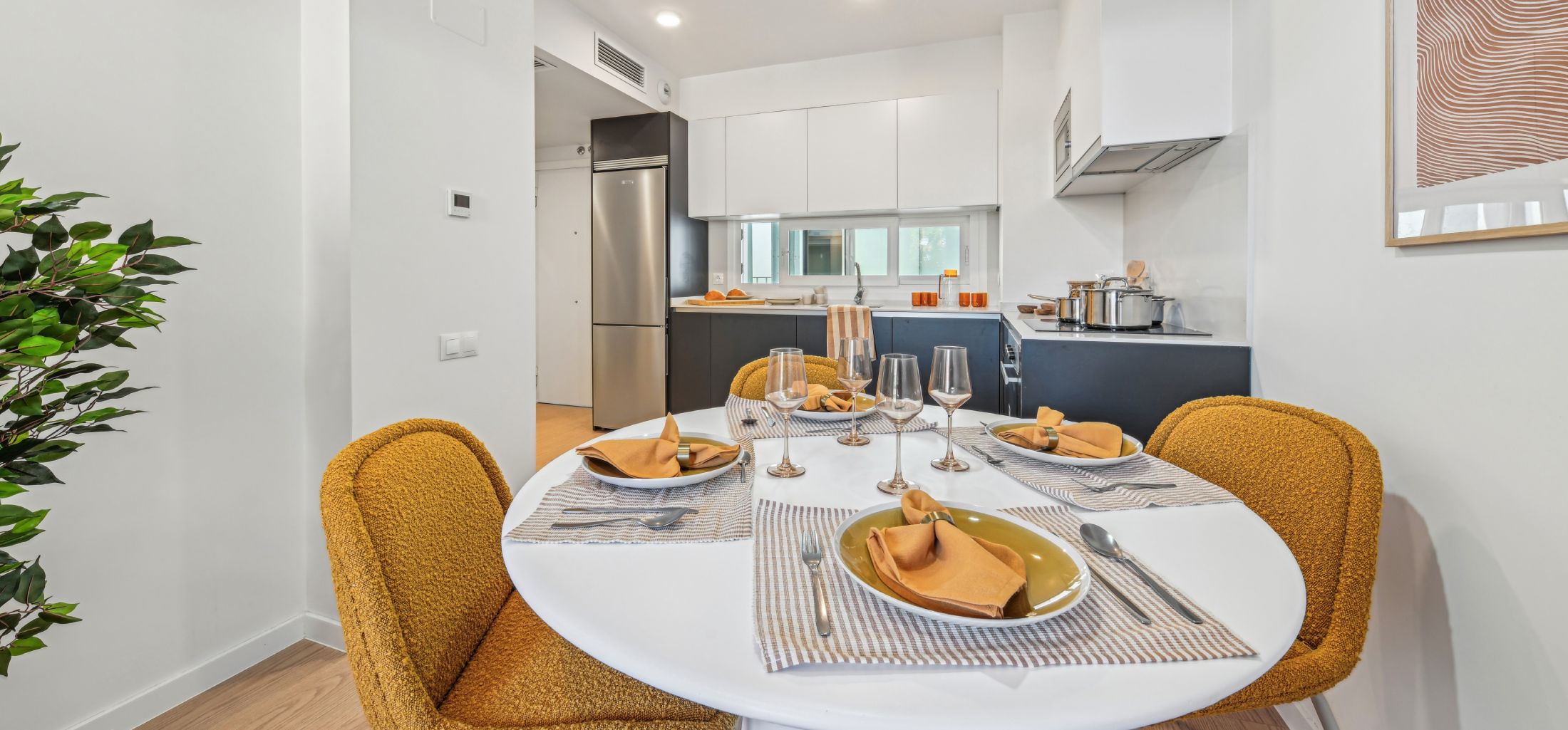 Dormitorio en piso de alquiler | Casa Dumont | Getafe