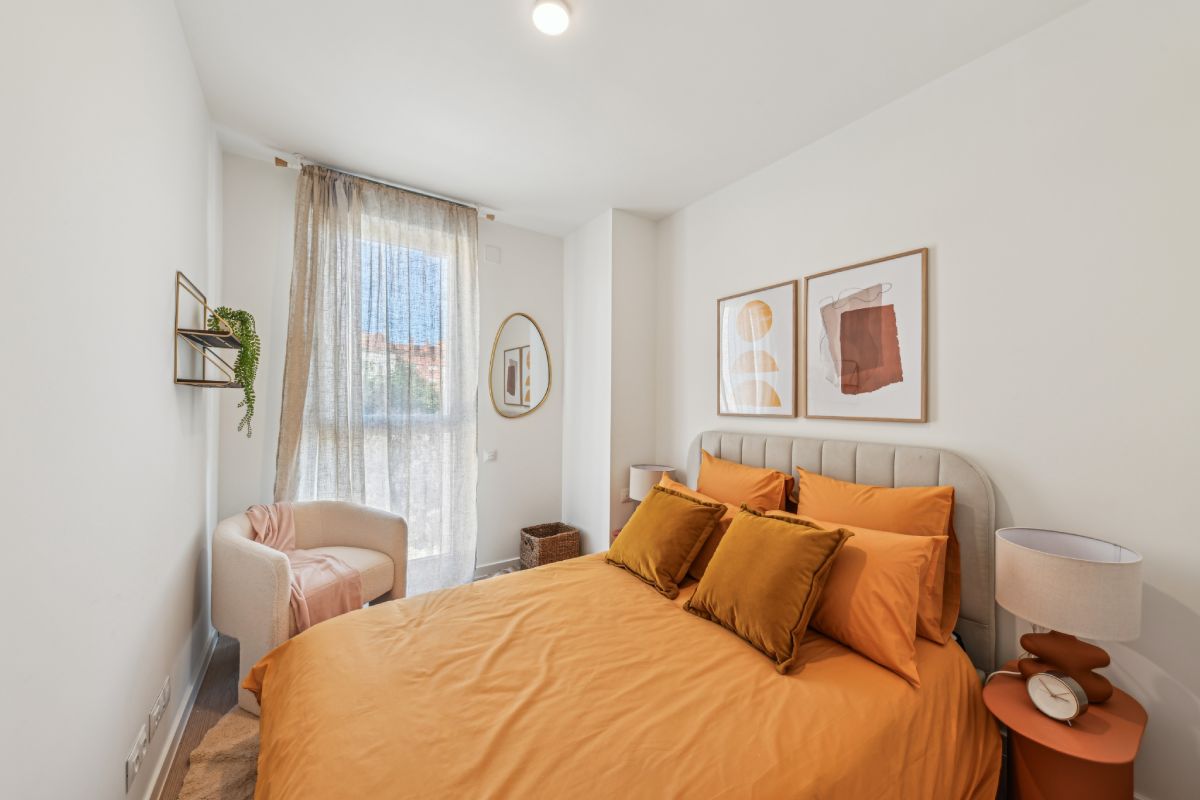 Dormitorio en piso de alquiler | Casa Dumont | Getafe