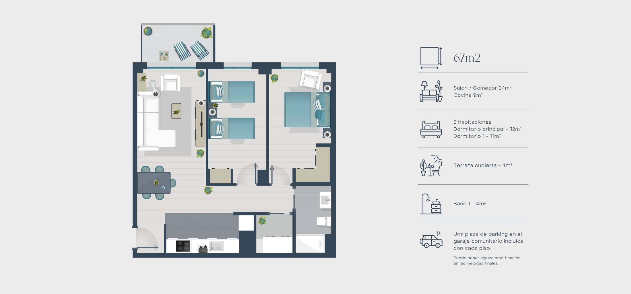 Mapa estructura vivienda | Zona Franca | Vila Bonaplata 