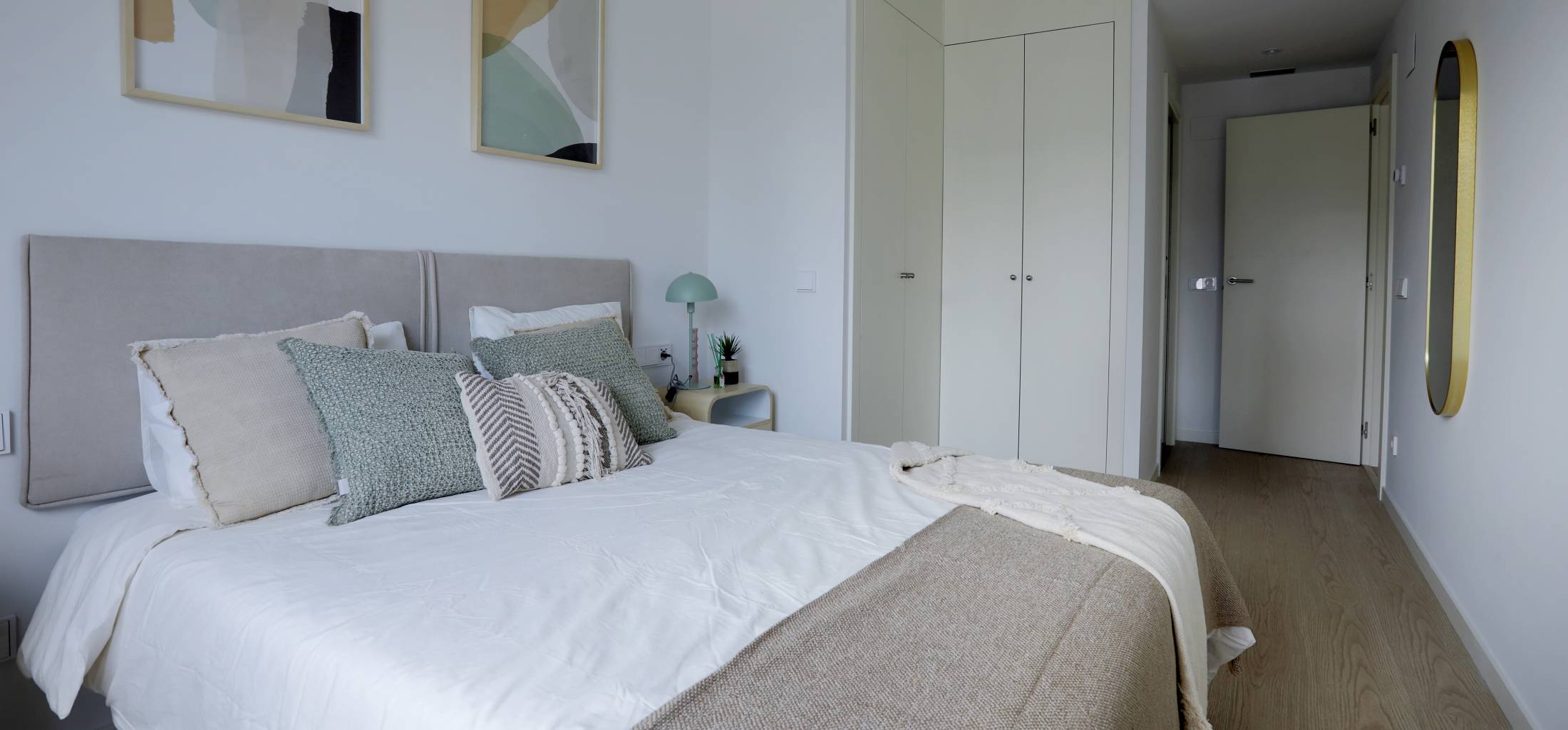 Dormitorio de piso en alquiler en Marobert | Badalona 