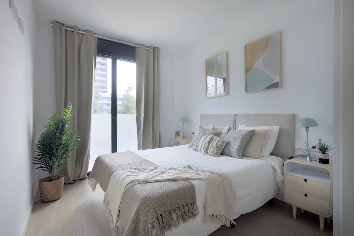 Dormitorio de piso en alquiler en Badalona | Badalona