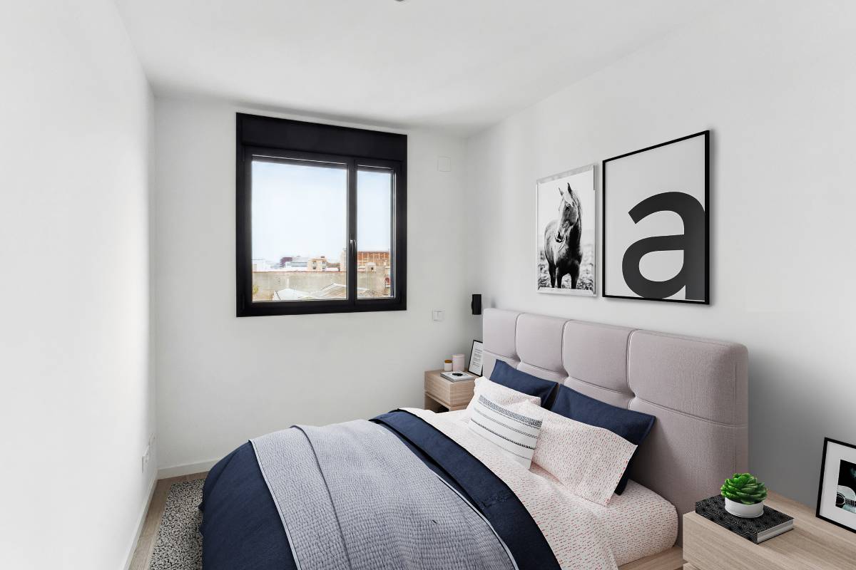 Cama matrimonial | Bialto | Obra Nueva | Badalona