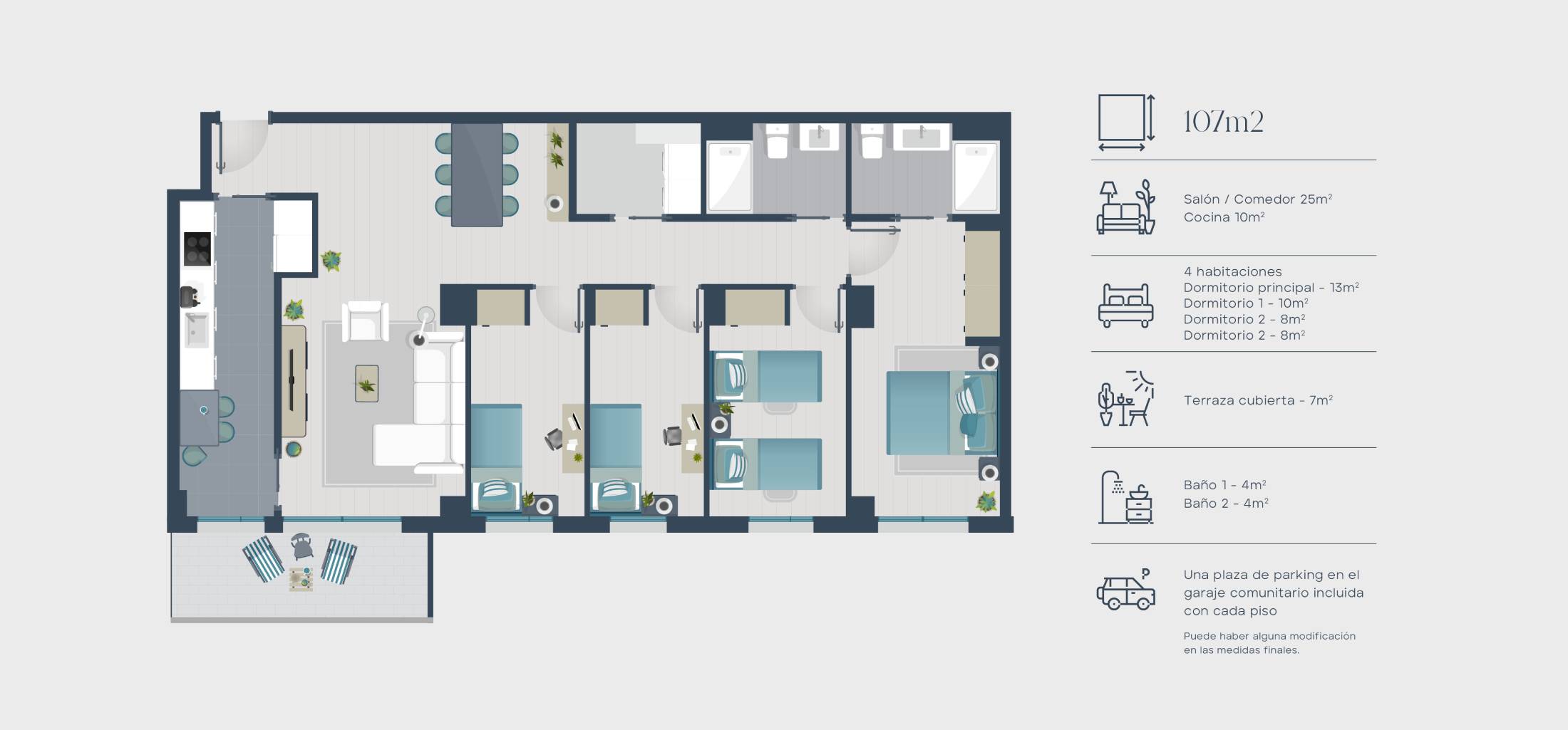 Mapa estructura vivienda | Zona Franca | Vila Bonaplata 
