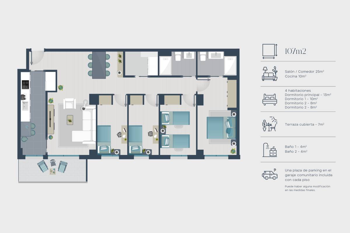 Mapa estructura vivienda | Zona Franca | Vila Bonaplata 