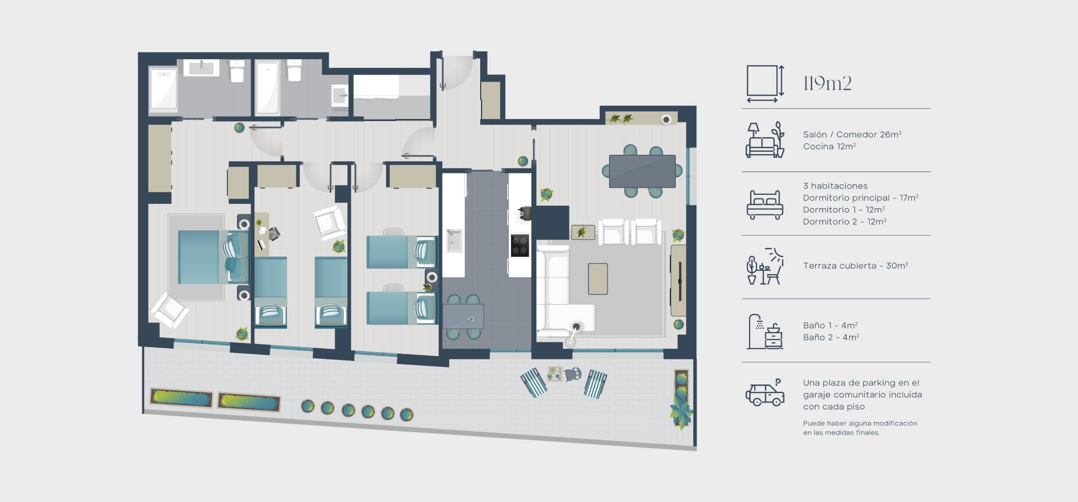Mapa estructura vivienda | Zona Franca | Vila Bonaplata 