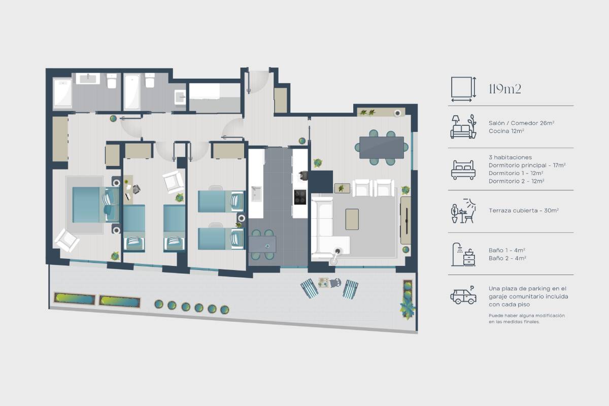 Mapa estructura vivienda | Zona Franca | Vila Bonaplata 