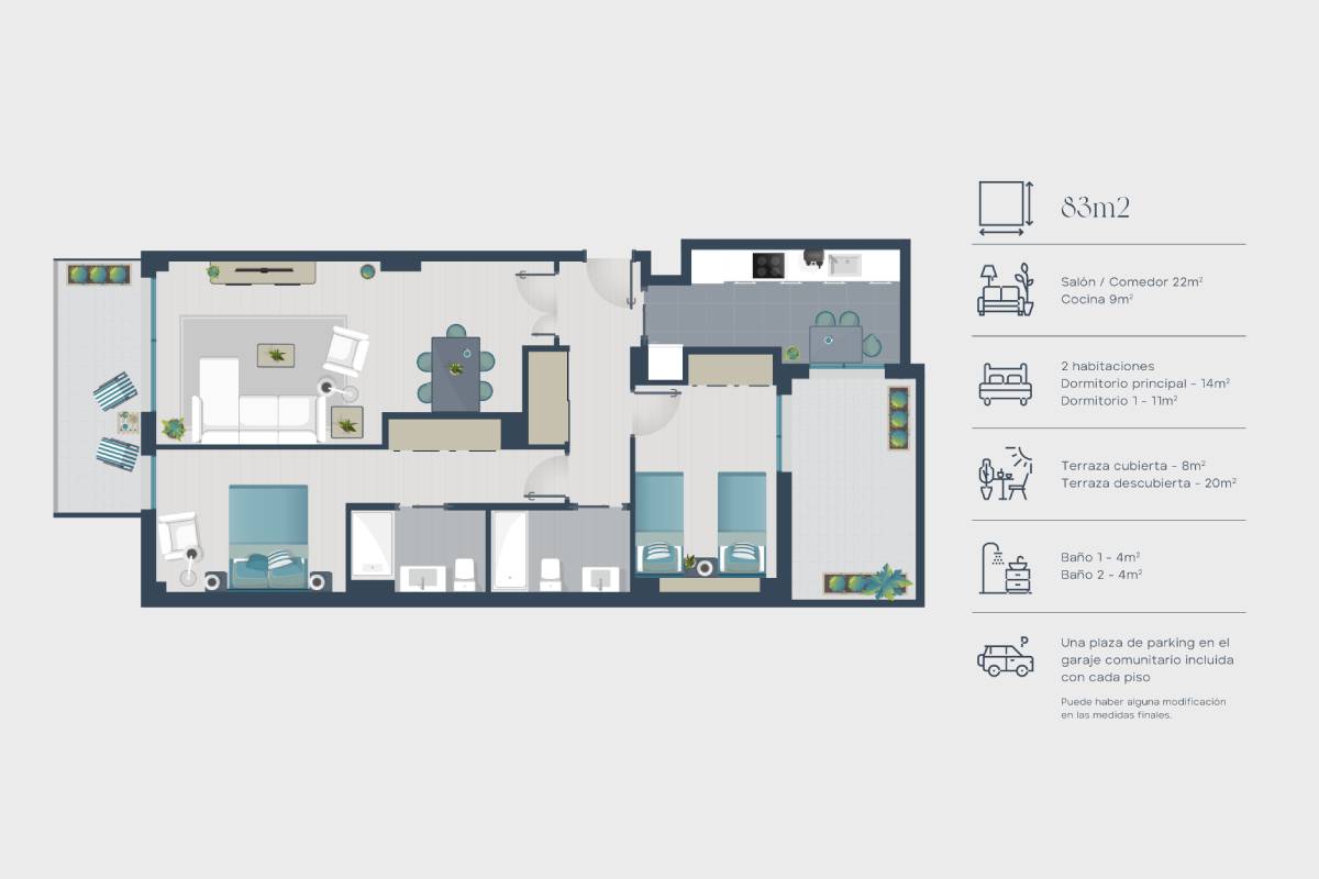 Mapa estructura vivienda | Zona Franca | Vila Bonaplata 