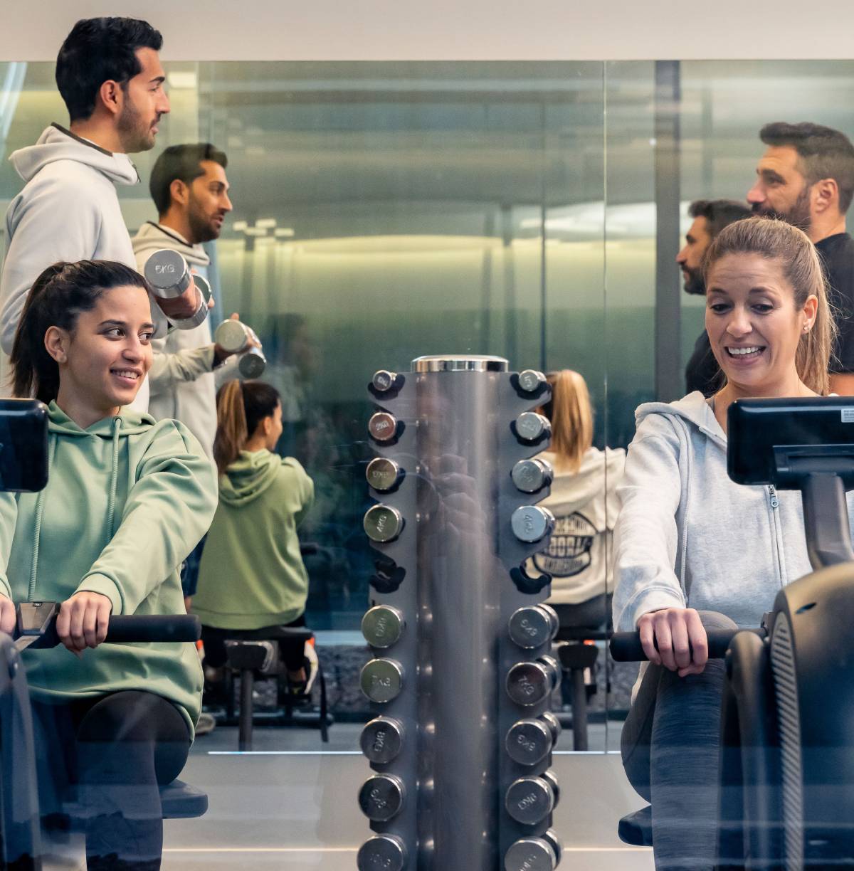 Vila Bonaplata gimnasio y una sala multiusos deportiva